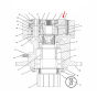 Planetary Carrier 191-2578 for Caterpillar Excavator CAT 318C 319D 320C 320D 320D2 320E