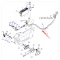 Radio Wiring Harness 20Y-06-16910 20Y0616910 for Komatsu Excavator PC360-8M0 PC390LC-8M0 PC400LC-8R PC450-8