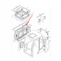 Righthand Rear Slider Glass 21D-54-14580 for Komatsu Excavator PC128US-2 PC138US-2 PC228US-3 PC308USLC-3 PC78US-6 PC78UU-6
