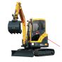 Side Door Assy XJDH-02666 XJDH02666 for Hyundai Excavator R28-7 R35-7 R75-7