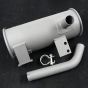 Silencer Muffler 11MH-20310 11MH-20010 for Hyundai Excavator R35Z-7 R35Z-7A R35Z-9