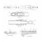 Arm Cylinder Seal Kit Boom Cylinder Seal Kit S19000-59499 PV01V00010R300 for Kobelco SK025 SK025-2 Excavator