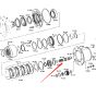 Sun Gear Shaft 4472-319-157 4472319157 for Hyundai Excavator R130W R130W-3 R170W-3 R170W-7