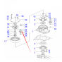 Swing Motor Gear 20Y-26-22120 for Komatsu Excavator PC200-6 PC200SC-7-M1 PC210-6 PC220-6