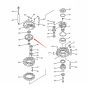 Swing Motor Sun Gear 203-26-51553 for Komatsu Excavator PC100-5 PC120-5 PC130-5 PC150HD-5K