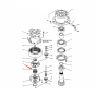 Swing Motor Sun Gear 2401P1278 for Kobelco Excavator SK200-3 SK200LC-3