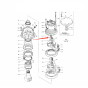 Swing Motor Sun Gear 3035168 for Hitachi Excavator EX200 EX200K EX220
