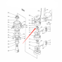 Swing Motor Sun Gear 3039392 for Hitachi Excavator EX60 EX60G EX60SR EX60UR EX60WD