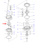 Swing Port Reduction Shaft Gear 201-26-51120 2012651120 for Komatsu Excavator PC60-5 PC60L-5