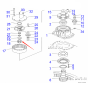 Swing Sun Gear 20Y-26-22131 20Y-26-22130 for Komatsu Excavator PC200-6 PC210-6 PC220-6 PC228US-1 PC228US-2 PC228UU-1