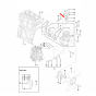 Thermostat VV12915549801 for Case Excavator CX27B CX31B CX36B CX50B CX55B CX55BMSR
