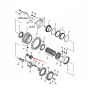 Travel Motor Double Planetary Gear 207-27-00040 for Komatsu Excavator PC300-3 PC300LC-3