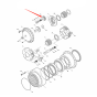 Motor de desplazamiento Planet Gear 132974 para excavadora Doosan Daewoo SOLAR 280LC-III SOLAR 290LC-V SOLAR 290LL SOLAR 300LL SOLAR 330-III SOLAR 330LC-V SOLAR 340LC-V