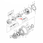Travel Motor Planet Gear 3082148 for Hitachi Excavator IZX200 IZX210F ZX180LC ZX180LC-3 ZX200 ZX200-3-HCMC ZX210H ZX240-AMS