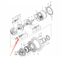 Travel Motor Planet Gear 3084353 for John Deere Excavator 245GLC 225DLC 210G 180GLC 200DLC