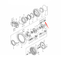 Travel Motor Planet Pinion 3053098 for John Deere Excavator 330LC 450CLC 450DLC 992ELC 3554 450LC 3754D 470GLC