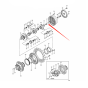 Travel Motor Shaft 2038915 for John Deere Excavator 2554 370C 330LC 330LCR 270CLC 3554