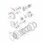 Travel Motor Sun Gear 132983 for Doosan Daewoo Excavator SOLAR 280LC-III SOLAR 290LC-V SOLAR 290LL SOLAR 300LL SOLAR 330-III SOLAR 330LC-V SOLAR 340LC-V