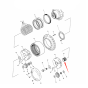 Travel Motor Sun Gear 2401P636 for Kobelco Excavator K907-2 K907LC-2 MD200BLC