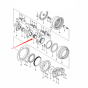 Travel Motor Sun Gear 3053786 for Hitachi Excavator EX300-5 EX345USR(LC) EX370-5M EX400-3 EX400-5 ZX330 ZX350K ZX370MTH