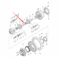Travel Motor Sun Gear 3082149 for John Deere Excavator 2154D 240DLC 200DLC 245GLC 225DLC 250GLC 180GLC 210G