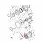 Travel Motor Sun Shaft 2020862 for Hitachi Excavator EX200 EX220 RX2000