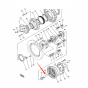 Travel Motor Sun Shaft 2025789 for Hitachi Excavator EX200 EX200K EX220