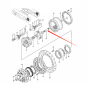 Travel Motor Sun Shaft 2028798 for Hitachi Excavator EX100-2 EX100-3 EX100-5 EX120-2 EX120-3 EX120-5 EX130H-5 EX135UR