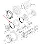 Travel Reduction Gear Bearing XKAH-00494 XKAH00494 for Hyundai Excavator R180LC-7 R250LC-7