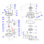 Travel & Swing Sun Gear 207-27-62140 for Komatsu Excavator PC1100-6 PC300-6 PC340-6K PC350-6 PC400-6
