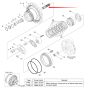 Traveling Motor Shaft 39Q8-41170 39Q841170 for Hyundai Excavator R250LC-9 R260LC-9S R290LC-9 R300LC-9A R320LC-9 R330LC-9S