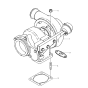 Turbocharger 4090010 Turbo HX40W for Hyundai Excavator R360LC-7