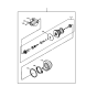 Turbocharger XJAF-00336  XJAF00336 for Hyundai Excavator R110-7