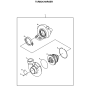 Turbocharger XJAF-02579 XJAF02579 for Hyundai Excavator R110-7A