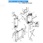 Water Radiator Core ASS'Y 206-03-43122 206-03-43121 for Komatsu Excavator PC220-2 PC220LC-2