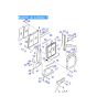 Water Radiator Core ASS'Y 21M-03-11110 21M0311110 for Komatsu Excavator PC600-6 PC600LC-6 PC650-6 PC650LC-6
