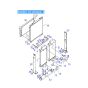 Water Radiator Core ASS'Y 21M-03-21120 21M0321120 for Komatsu Excavator PC600-8 PC650LC-8E0 PC700LC-8E0 PC700LC-8R