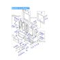 Water Radiator Core ASS'Y 418-03-31112 4180331112 for Komatsu Wheel Loader WA200-5 WA250-5 WA270-5