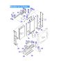 Water Tank Radiator Core ASS'Y 208-03-75111 2080375111 for Komatsu Excavator PC400-8 PC450-8