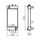Water Tank Radiator Core ASS'Y 4475870 for Hitachi Excavator ZX75UR ZX75URT ZX75US-A ZX75UST ZX85US-HCME