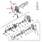Water Pump 426092A1 for Case CX800 Excavator NORTH AMERICA