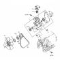 Water Pump 8970698821 897069-8821 for Doosan Daewoo Excavator SOLAR 030 Isuzu Engine 3LA1