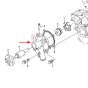 Water Pump VOE22554537 for Volvo EC15D EC18D EC20D Excavator