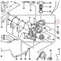 Water Pump VV12900442001 for New Holland E50 E50SR EH50.B Excavator with Yanmar 4TNV88 Engine