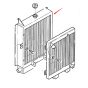 Water Radiator 875001157 for Komatsu Loader WB140PS-2 WB140-2 WB150-2 WB91R-2 WB93R-2 WB97R-2 WB97S-2