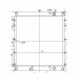 Water Tank Radiator 109-9516 for Caterpillar Excavator Cat 322B L 325B 325B L