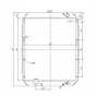 Water Tank Radiator 11N8-42160 for Hyundai Excavator R290LC-7H