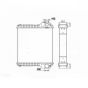 Water Tank Radiator 12814077 for JCB Excavator 4CX444 SUPER 3CXS-PC 4CN444 SUPER 4CXSM444 4CX444 4C 4CN-4WS PC 4CX-PC 3CX 2153CX 15