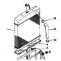 Water Tank Radiator 203-03-21100 203-03-00010 for Komatsu PC100-1 PC100-2 PC120-1 PC120-2 Excavator