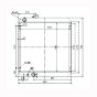 Water Tank Radiator 203-03-59610 for Komatsu Excavator PC120-5K PC130-5K PC150HD-5K PC150NHD-5K